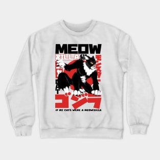 Meowzilla Crewneck Sweatshirt